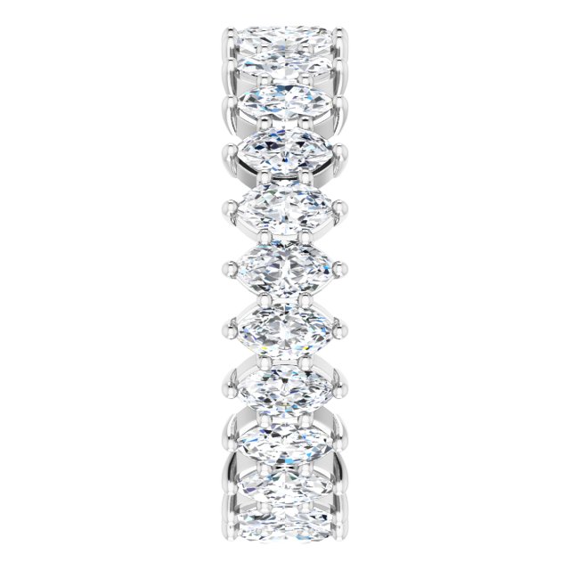 3 1/4 CTW Natural Diamond Eternity Band, 5.5 mm