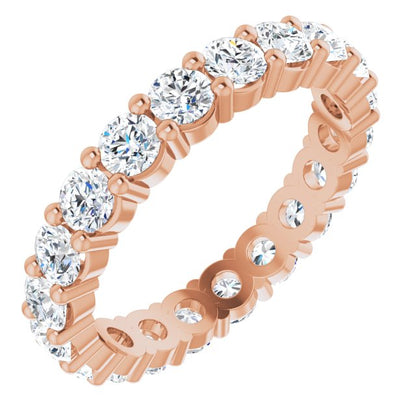 2 3/8 CTW Natural Diamond Eternity Band, 5.22 mm