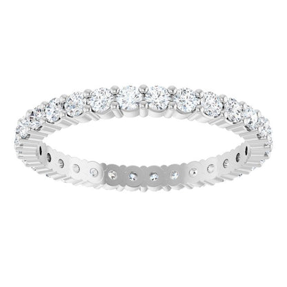 3/4 CTW Natural Diamond Eternity Band, 2.16 mm