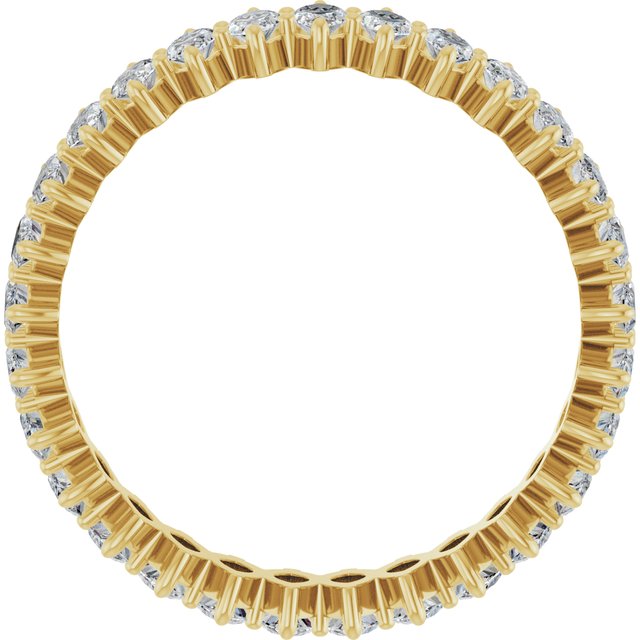 2 CTW Natural Diamond Eternity Band, 4.83 mm