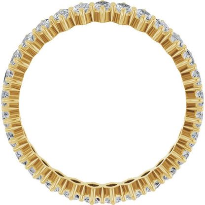 2 CTW Natural Diamond Eternity Band, 4.83 mm