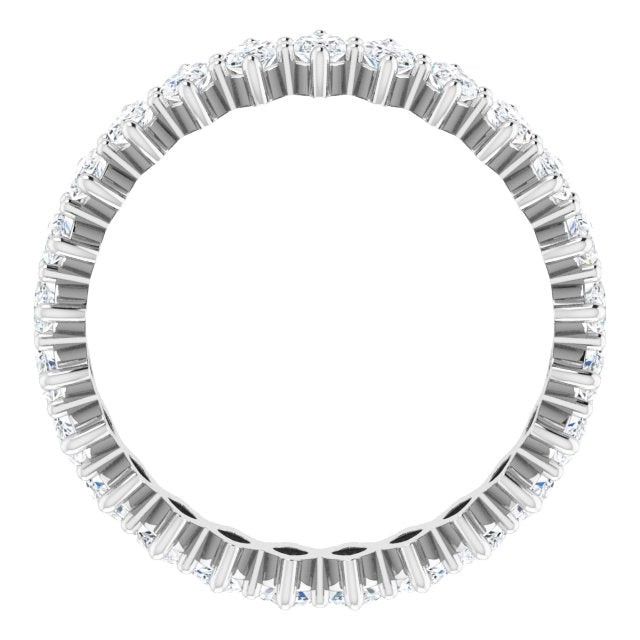 3 1/4 CTW Natural Diamond Eternity Band, 5.5 mm