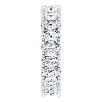 5 1/4 CTW Natural Diamond Eternity Band, 5.19 mm