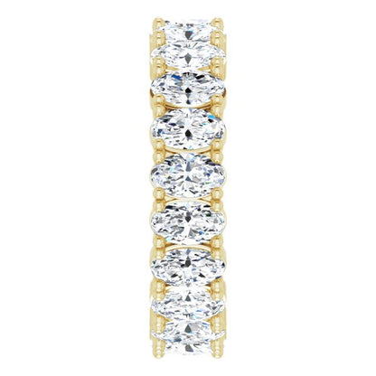 3 3/4 CTW Lab-Grown Diamond Eternity Band, 5.19 mm