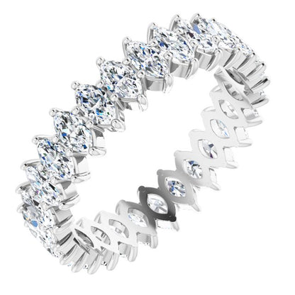 2 1/2 CTW Natural Diamond Eternity Band, 5.19 mm