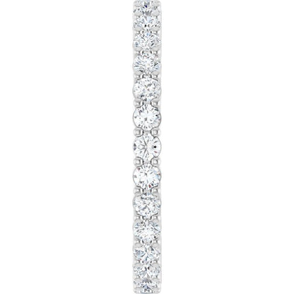 3/4 CTW Natural Diamond Eternity Band, 2.16 mm
