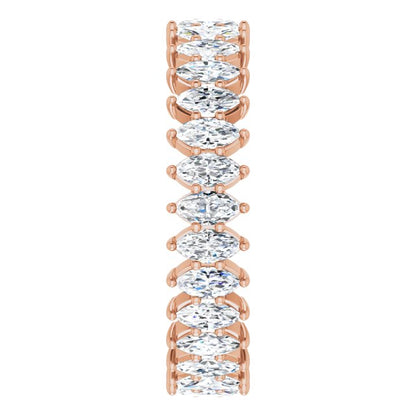 2 1/8 CTW Lab-Grown Diamond Eternity Band, 4.84 mm