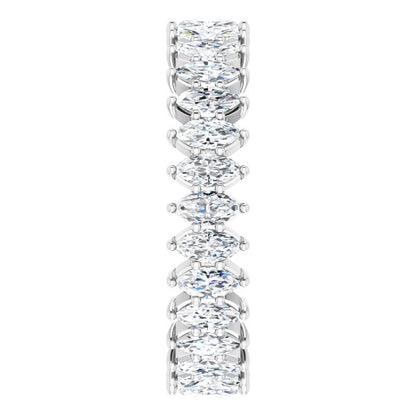 2 1/8 CTW Lab-Grown Diamond Eternity Band, 4.84 mm