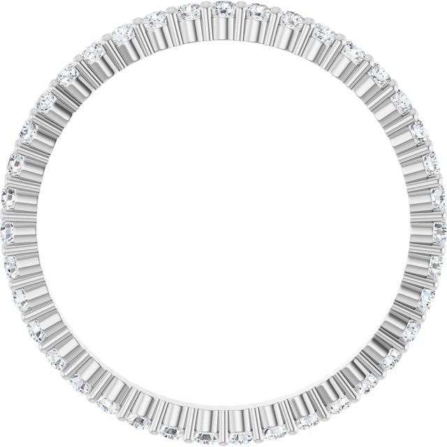 5/8 CTW Lab-Grown Diamond Eternity Band