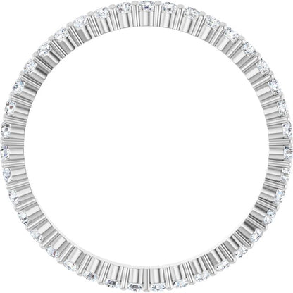 5/8 CTW Lab-Grown Diamond Eternity Band
