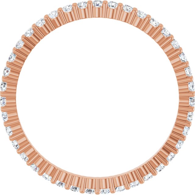 5/8 CTW Lab-Grown Diamond Eternity Band