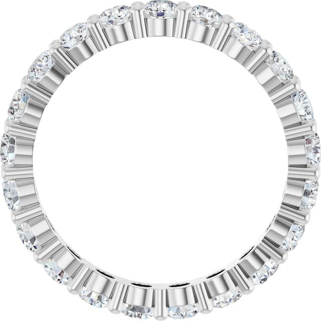 1 3/4 CTW Natural Diamond Eternity Band, 3.19 mm