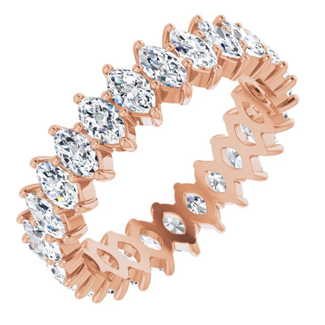 3 1/4 CTW Natural Diamond Eternity Band, 5.5 mm