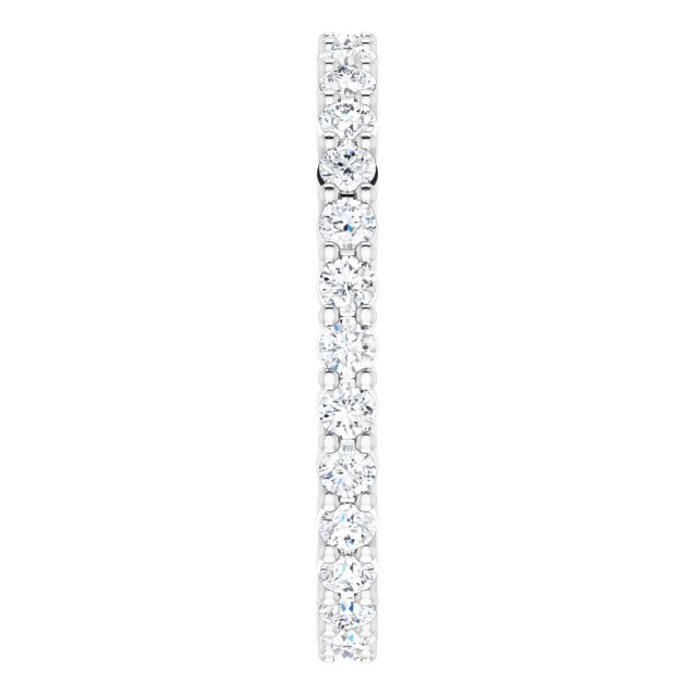 9/10 CTW Lab-Grown Diamond Eternity Band, 2.2 mm
