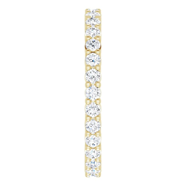9/10 CTW Lab-Grown Diamond Eternity Band, 2.2 mm