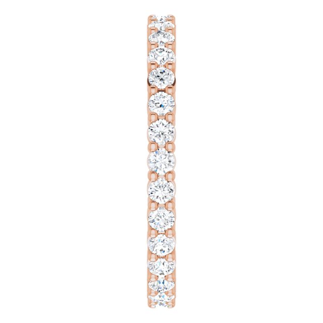 9/10 CTW Lab-Grown Diamond Eternity Band, 2.2 mm