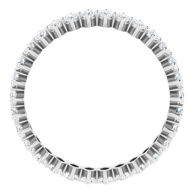 2 1/8 CTW Lab-Grown Diamond Eternity Band, 4.84 mm