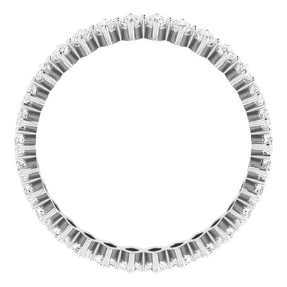 2 1/8 CTW Lab-Grown Diamond Eternity Band, 4.84 mm