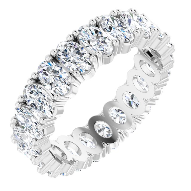 3 3/4 CTW Lab-Grown Diamond Eternity Band, 5.19 mm