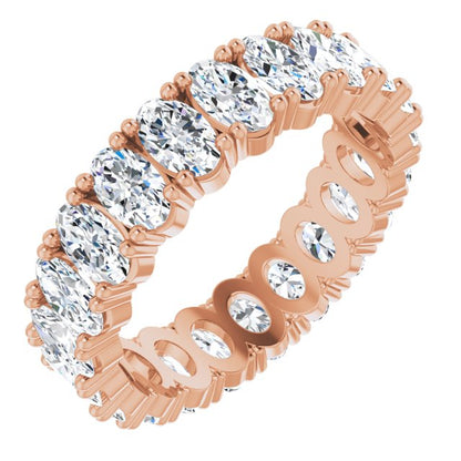 3 3/4 CTW Lab-Grown Diamond Eternity Band, 5.19 mm