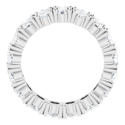 6 1/3 CTW Natural Diamond Eternity Band, 6.19 mm