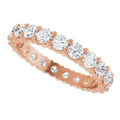 1 3/4 CTW Natural Diamond Eternity Band, 3.19 mm