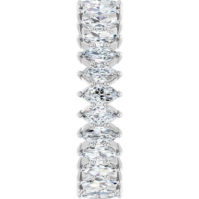 2 CTW Natural Diamond Eternity Band, 4.83 mm