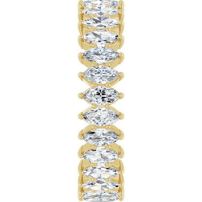 2 CTW Natural Diamond Eternity Band, 4.83 mm