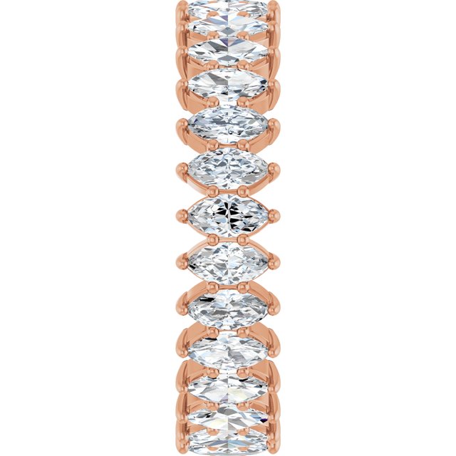 2 CTW Natural Diamond Eternity Band, 4.83 mm