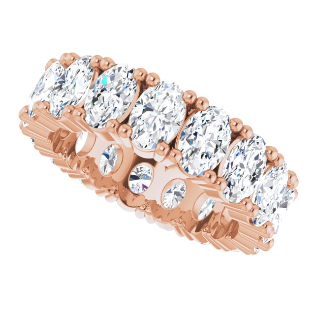6 1/3 CTW Natural Diamond Eternity Band, 6.19 mm