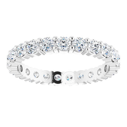 1 5/8 CTW Lab-Grown Diamond Eternity Band, 3.19 mm