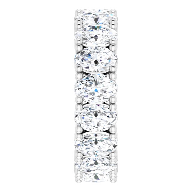 6 1/3 CTW Natural Diamond Eternity Band, 6.19 mm