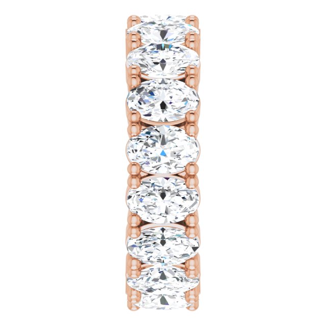 6 1/3 CTW Natural Diamond Eternity Band, 6.19 mm