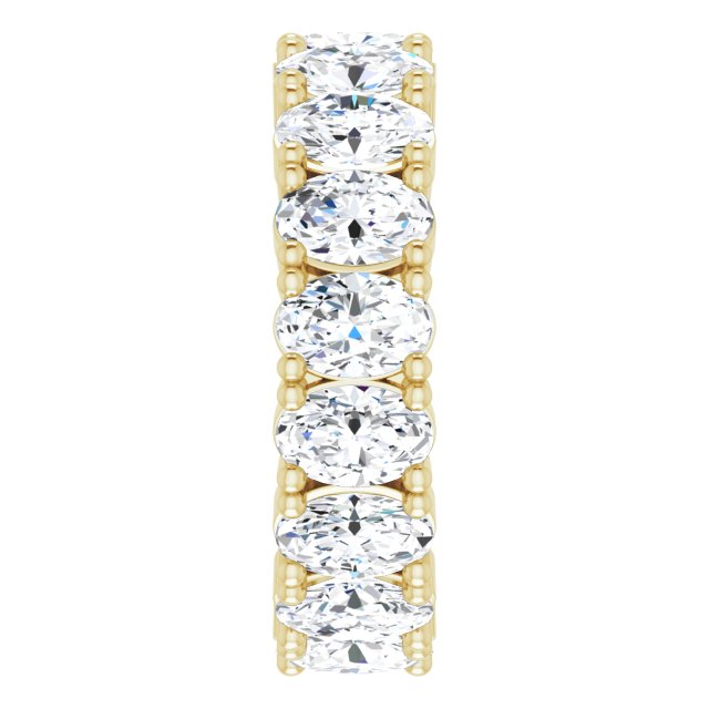 6 3/4 CTW Lab-Grown Diamond Eternity Band, 6.19 mm