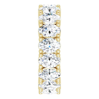 6 3/4 CTW Lab-Grown Diamond Eternity Band, 6.19 mm