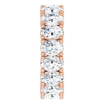 6 3/4 CTW Lab-Grown Diamond Eternity Band, 6.19 mm