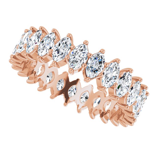 3 1/4 CTW Natural Diamond Eternity Band, 5.5 mm