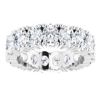 6 1/3 CTW Natural Diamond Eternity Band, 6.19 mm