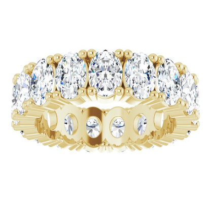 6 3/4 CTW Lab-Grown Diamond Eternity Band, 6.19 mm