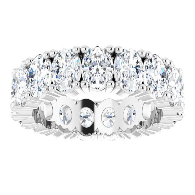 6 3/4 CTW Lab-Grown Diamond Eternity Band, 6.19 mm