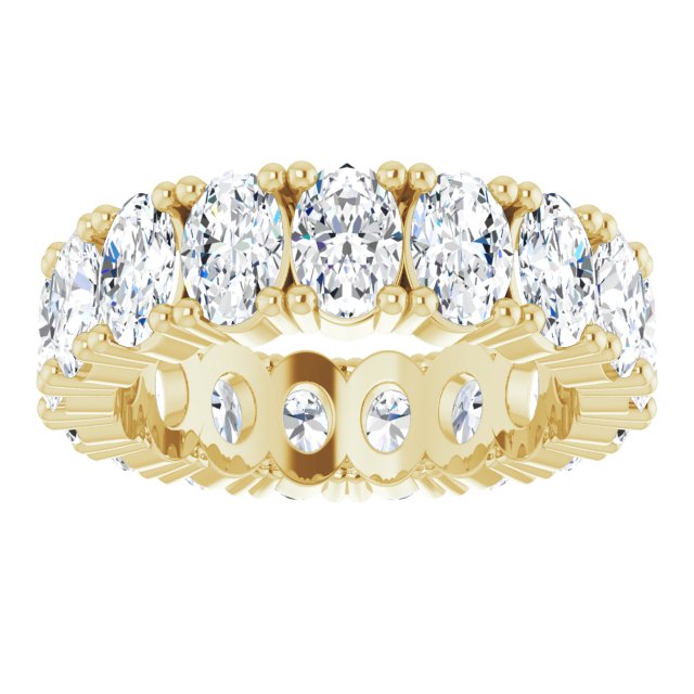 6 1/3 CTW Natural Diamond Eternity Band, 6.19 mm