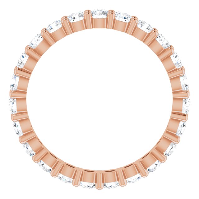 1 5/8 CTW Natural Diamond Eternity Band, 3.19 mm