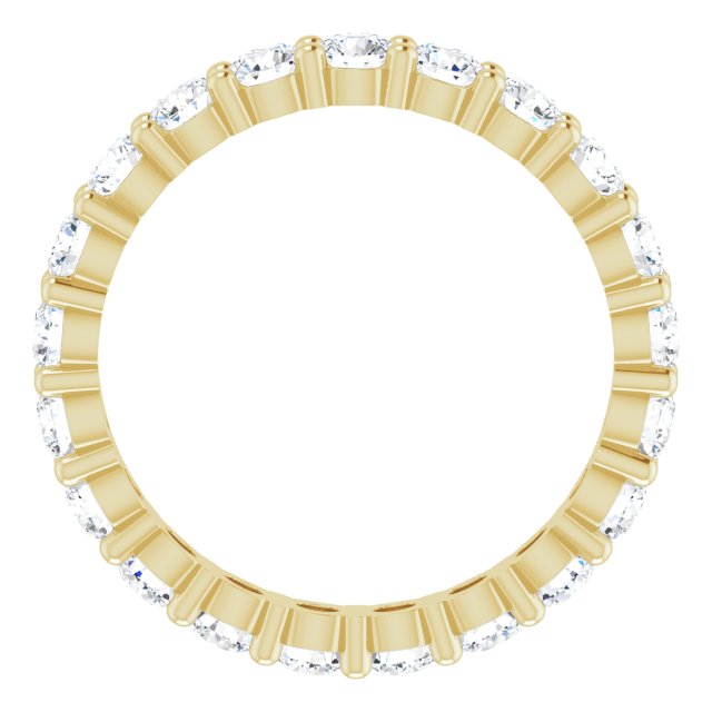 2 1/5 CTW Lab-Grown Diamond Eternity Band, 3.19 mm