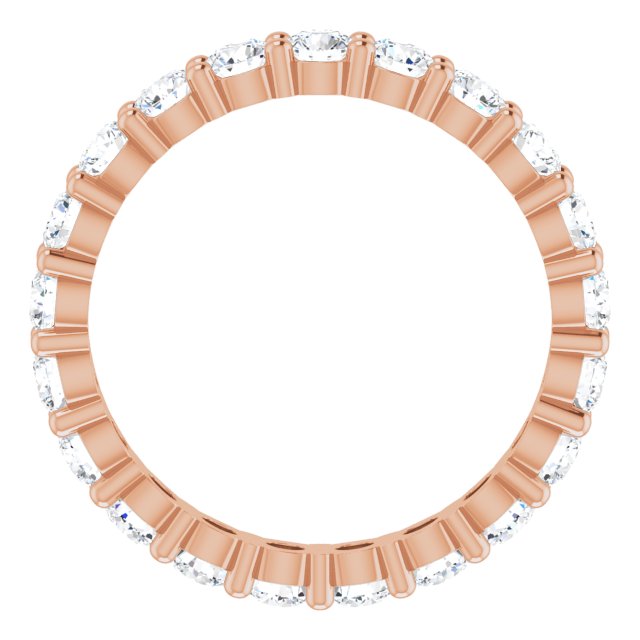 2 1/5 CTW Lab-Grown Diamond Eternity Band, 3.19 mm