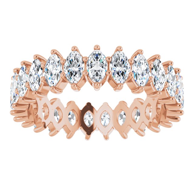 3 1/4 CTW Natural Diamond Eternity Band, 5.5 mm