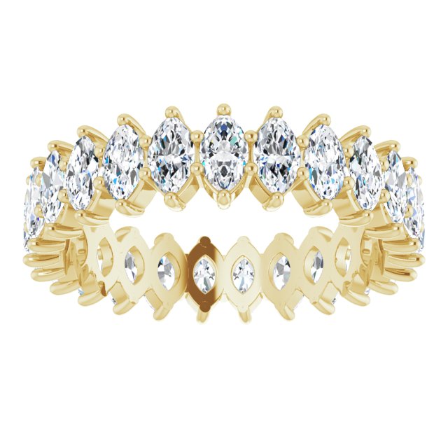 3 1/4 CTW Natural Diamond Eternity Band, 5.5 mm