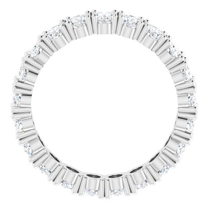 5 1/4 CTW Natural Diamond Eternity Band, 5.19 mm