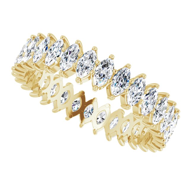 2 1/8 CTW Lab-Grown Diamond Eternity Band, 4.84 mm