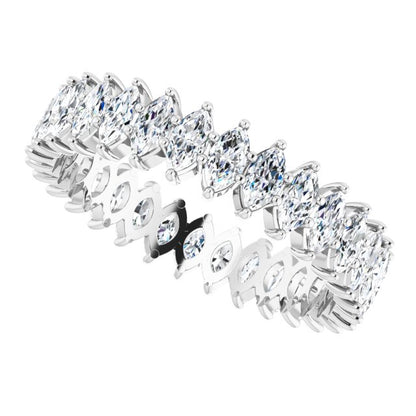 2 1/8 CTW Lab-Grown Diamond Eternity Band, 4.84 mm