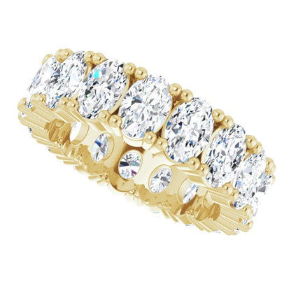 6 1/3 CTW Natural Diamond Eternity Band, 6.19 mm
